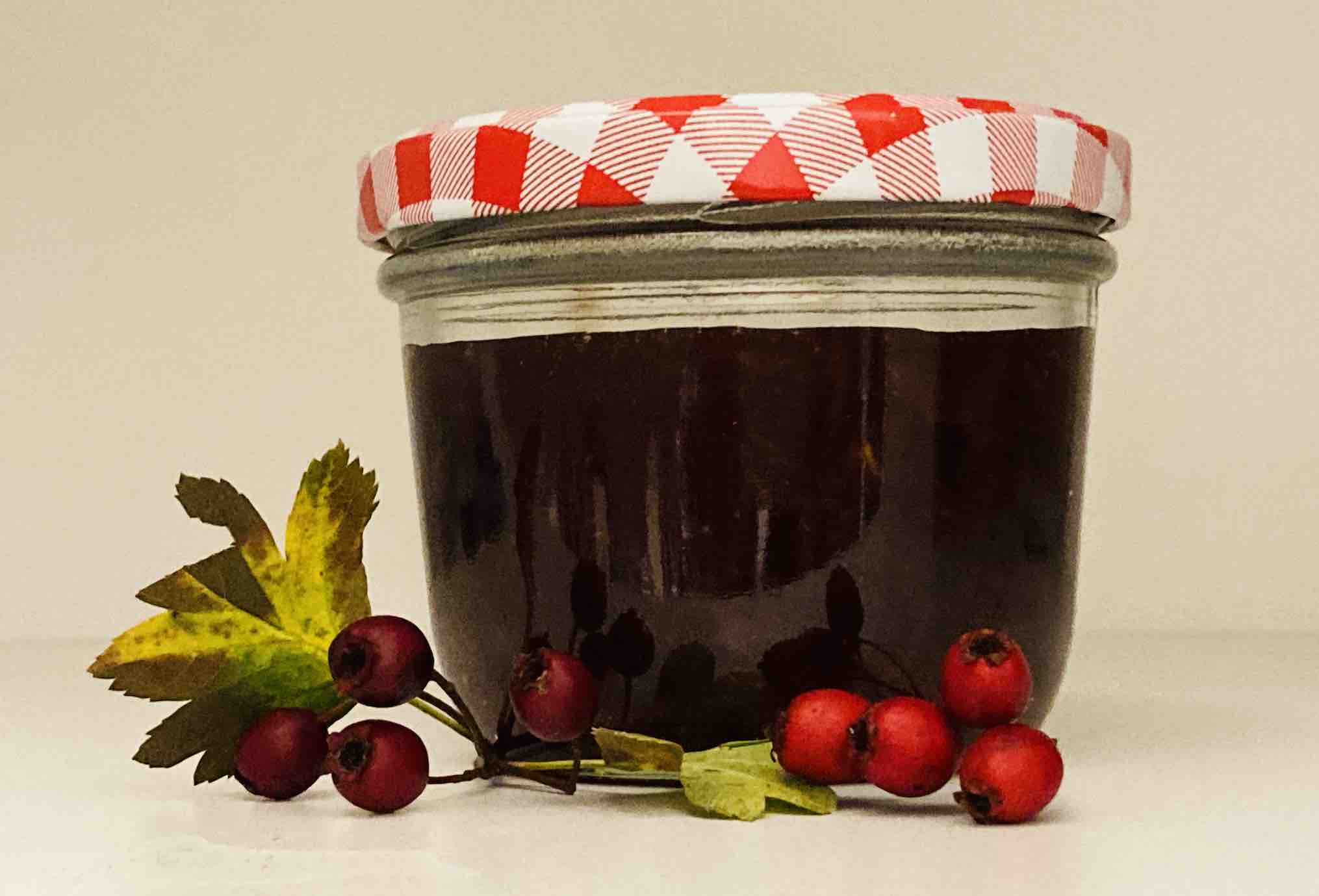 Weißdorn Chutney