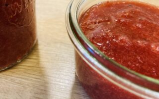 Kornelkirsch-Chutney