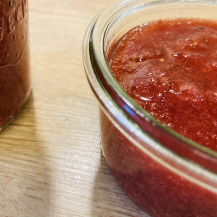 Kornelkirsch-Chutney